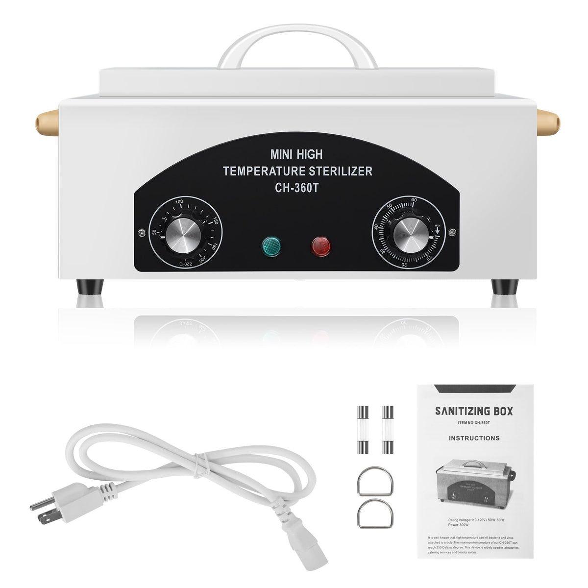 Smith Chu high-temperature tool box front view for busy salons