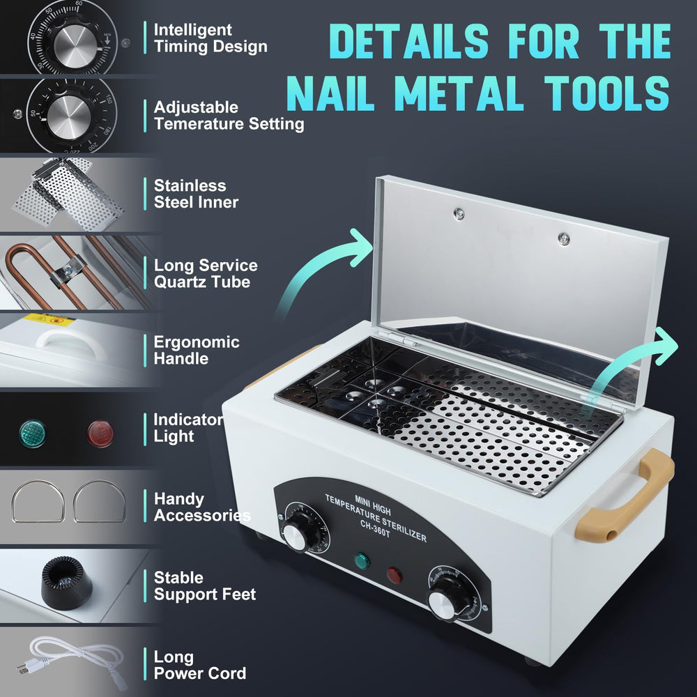 Smith Chu high temperature tool box inside view showing 1.5 liter chamber