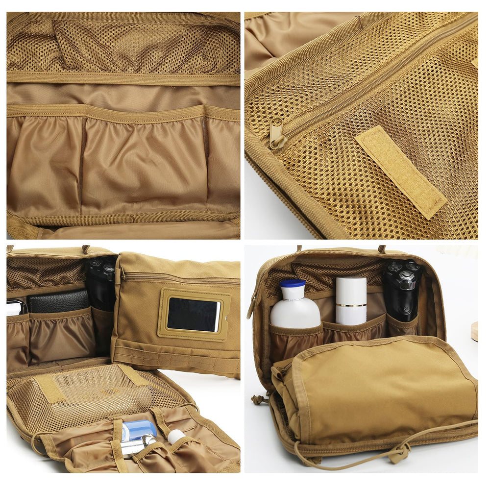 SMONT back organizer hook keeps the bag secured in bathrooms or lockers.