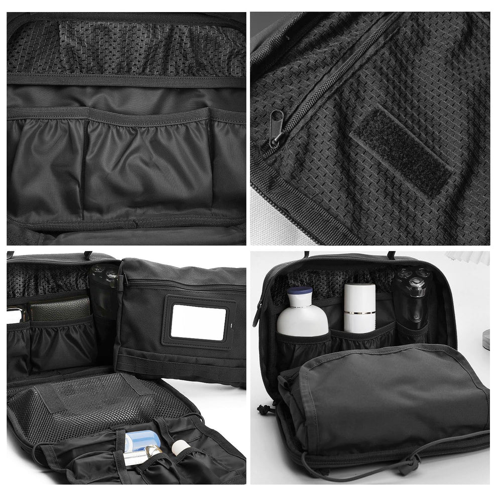 SMONT toiletry bag travel-use ready for organization on trips and vacations