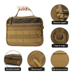 SMONT Toiletry Bag features wet/dry compartments for leak-proof hygiene management during trips.