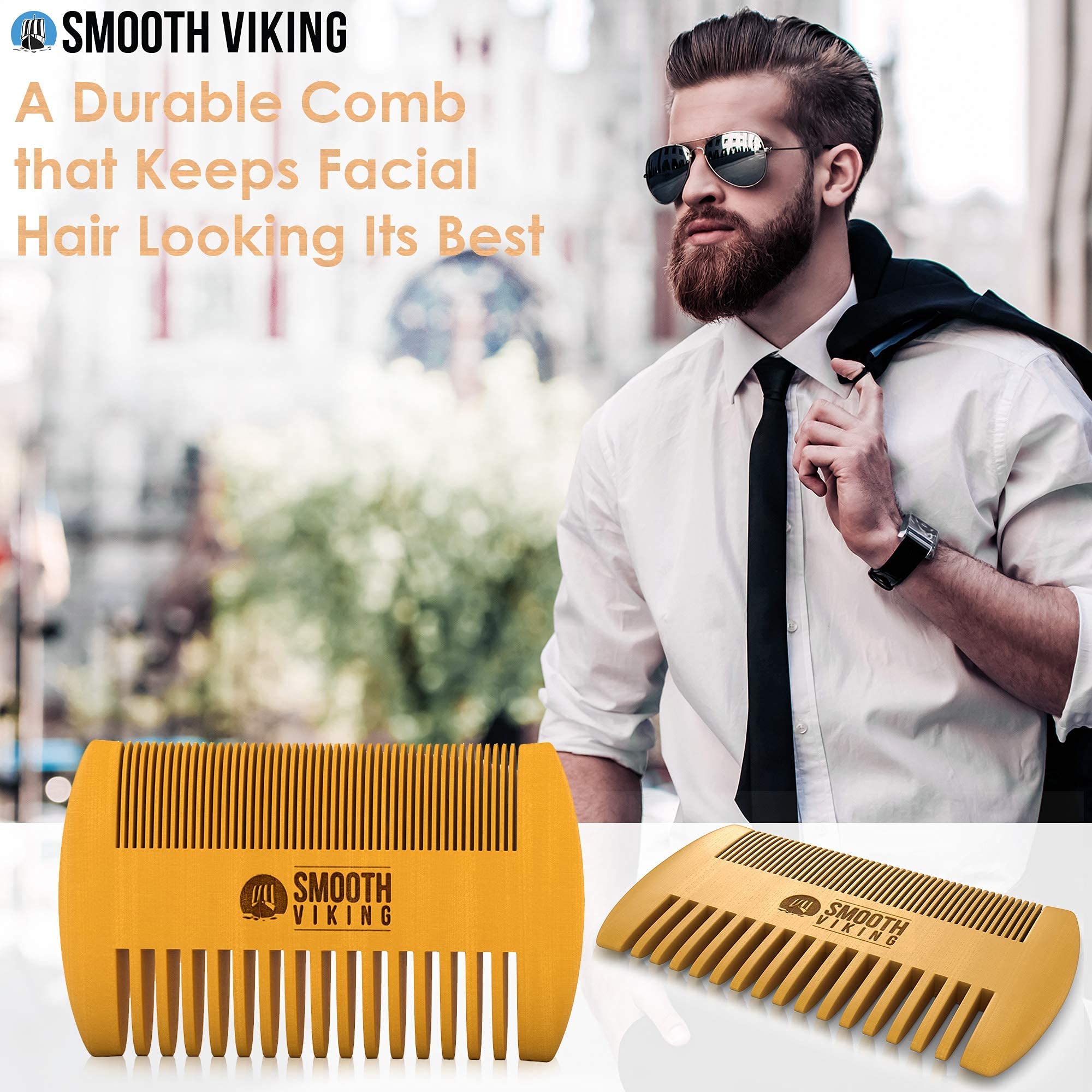Smooth Viking Beard Care gift box ready presentation for gifting