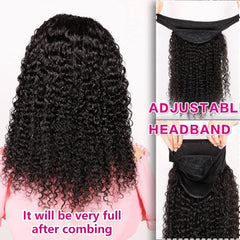 Smoothair headband wig cap and band close-up demonstrates secure, glueless design.