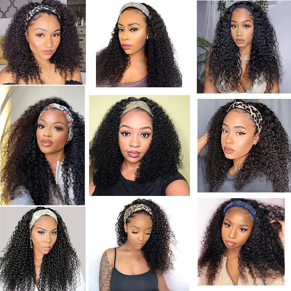 Smoothair headband wig styling quick look shows versatility for fast looks.