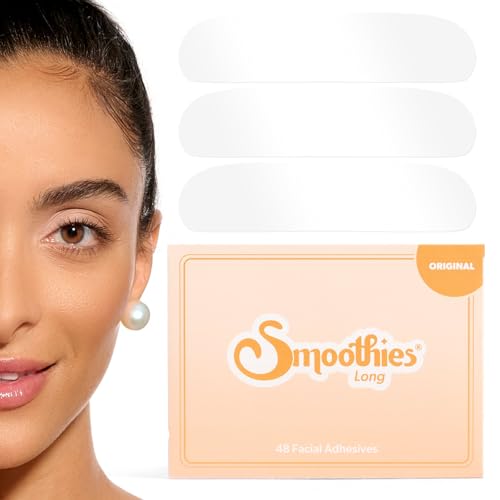 Smoothies forehead patch transparent adhesive shows discreet smoothing under makeup