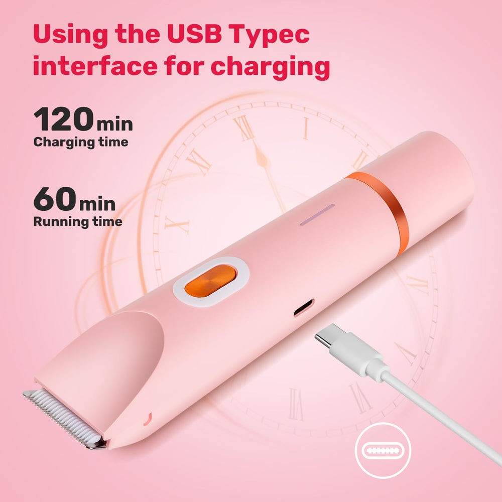Smopgn Dermave dual-head closeup showing 2-in-1 versatility for multi-area shaving