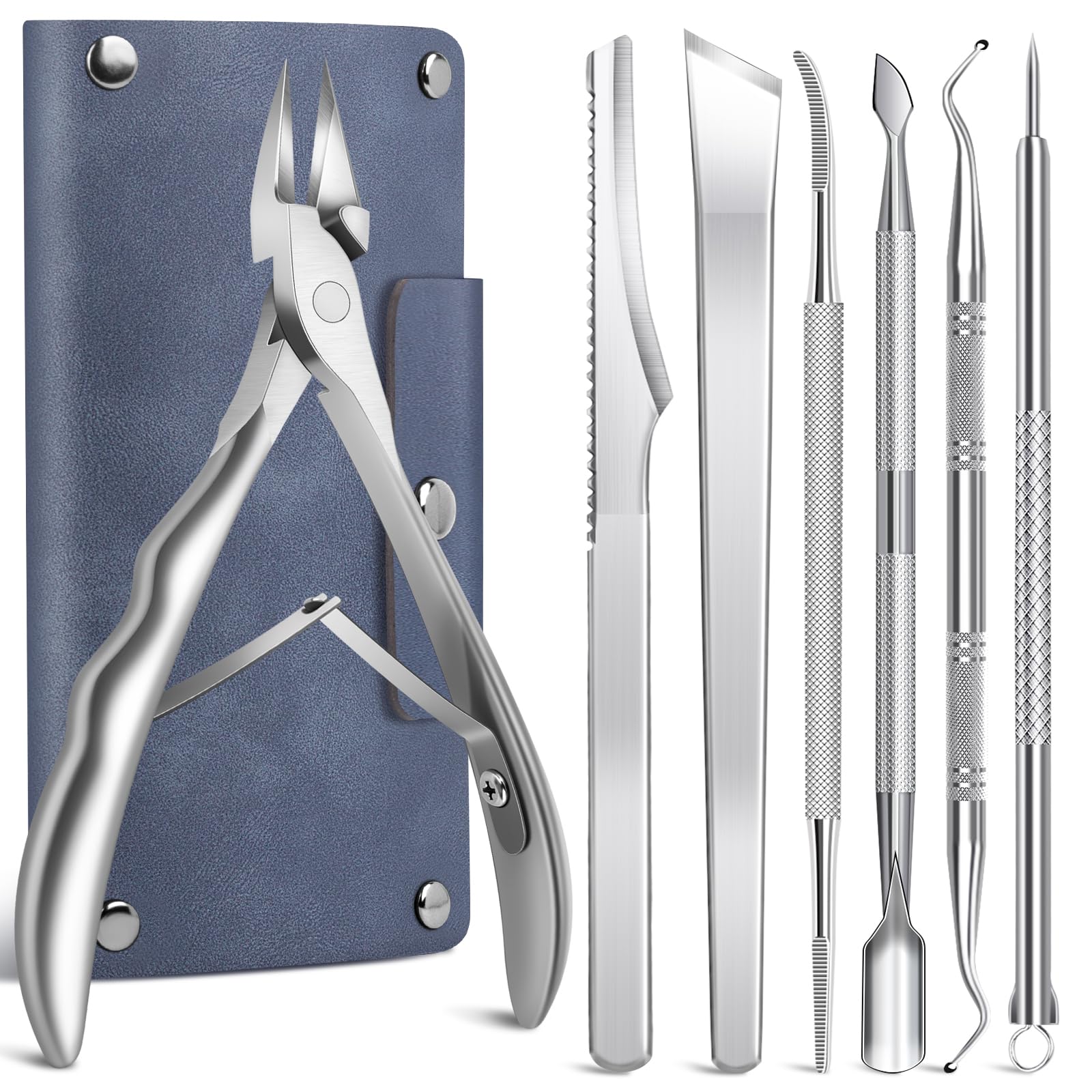 SMZHealing 7-piece ingrown toenail set package ready for storage and gifting.