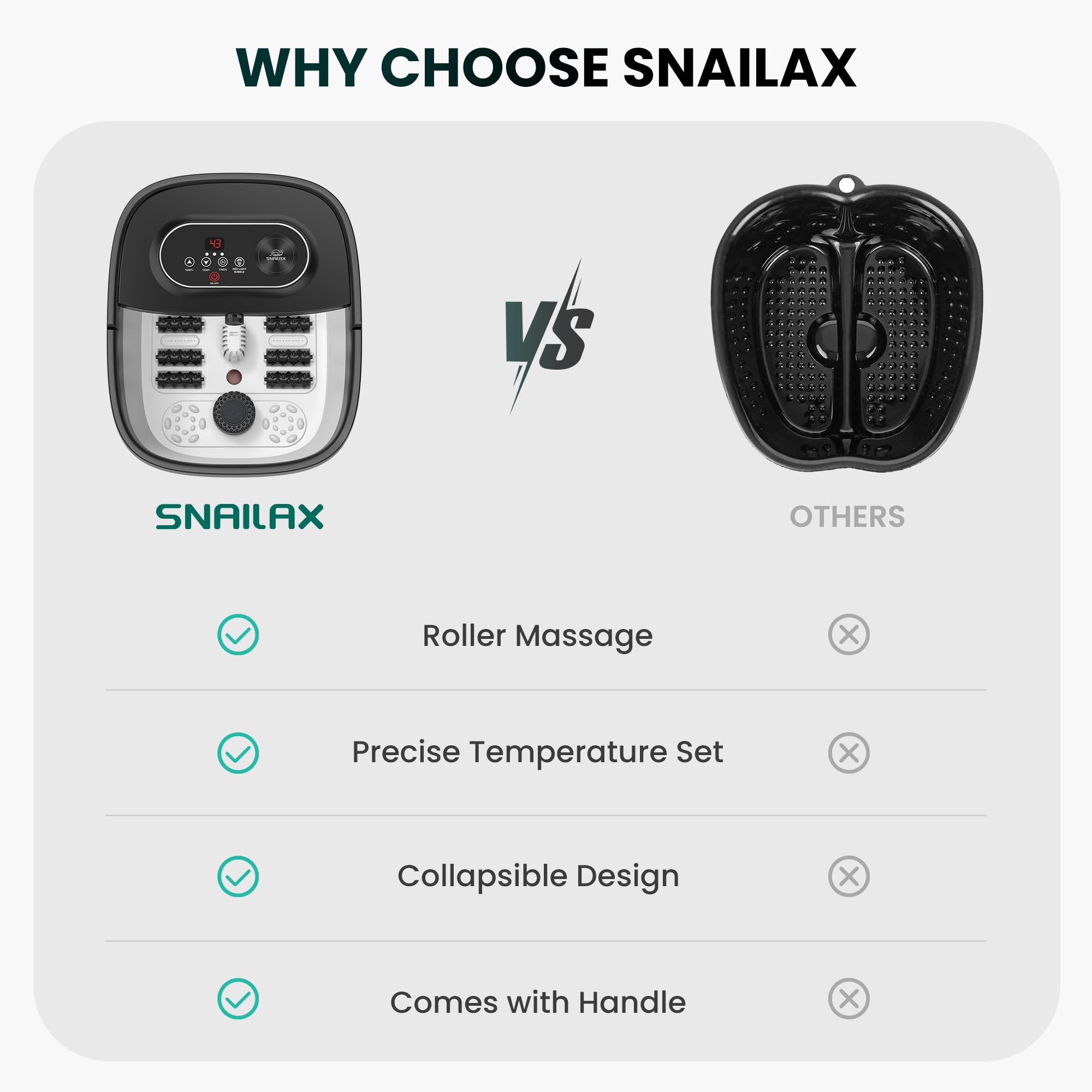 Snailax bathroom-setup simplifies daily foot care rituals at home