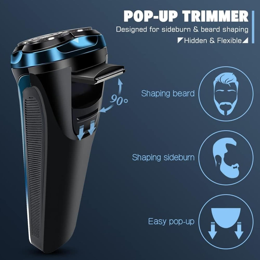 Snapbuy electric razor quiet motor enables smooth morning shave.