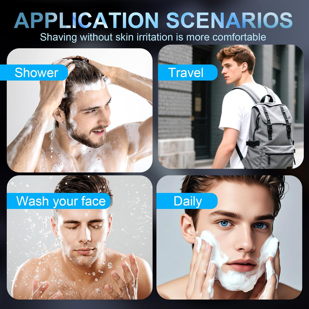 Snapbuy electric razor travel case closed protects gear during travel.