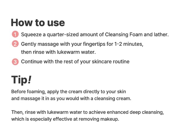 S.NATURE Aqua Rice Foam Cleanser delivers pH 5.5 mild cleansing for balanced skin.