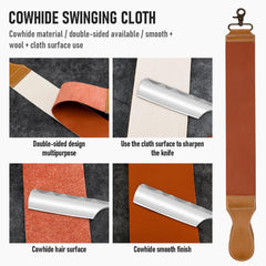SNBNX strop and blade set brown—premium conditioning for smooth shaving sessions.