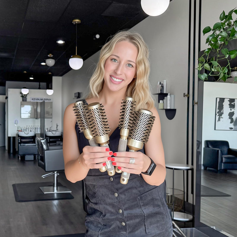 Sndyi ergonomic handle with clips enables precise salon like styling