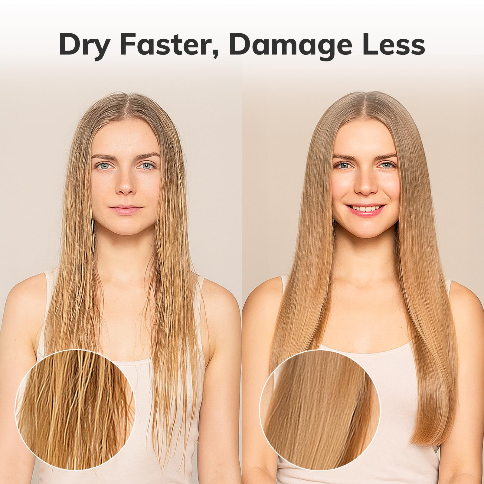 Sndyi nylon and boar bristles provide grip on thick hair