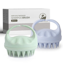 Sndyi scalp massager closeup shows soft silicone bristles for gentle cleansing