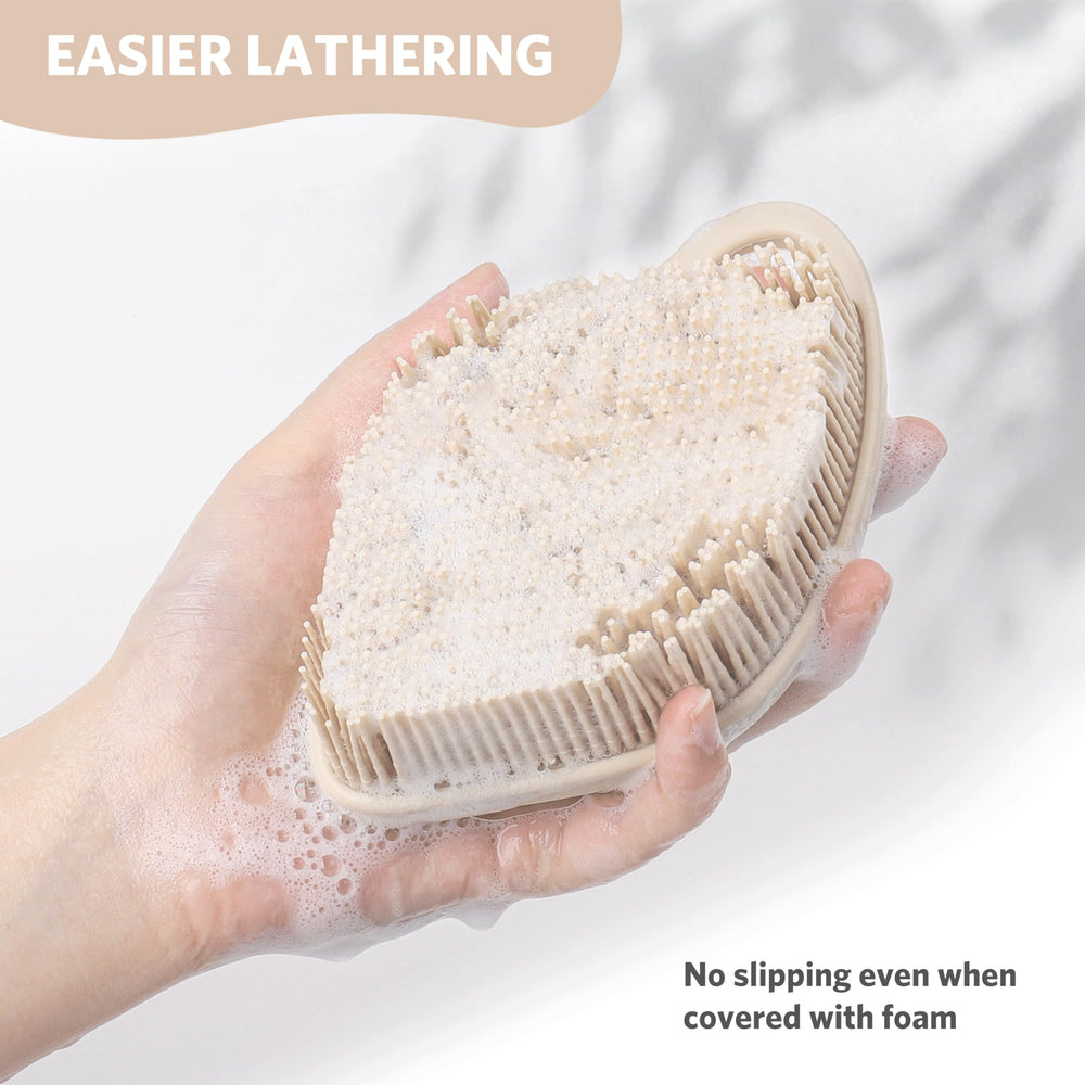 Sndyi silicone scrubber is easy to clean and durable.