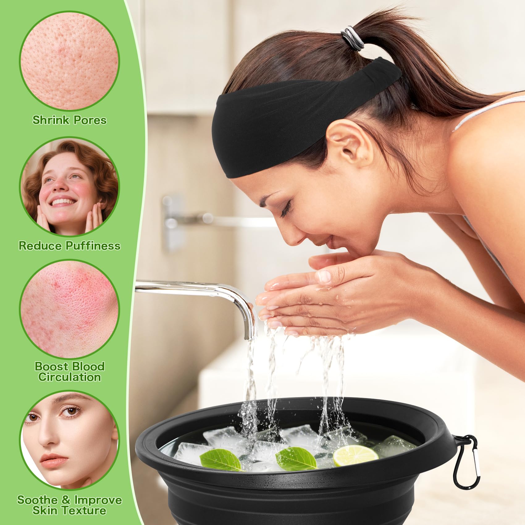 Snipeup cubos personalizables con limón para brillo de piel