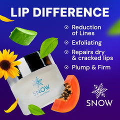 SNOW Overnight Lip Treatment sulfate-free balm showcases clean formula for healthier lips