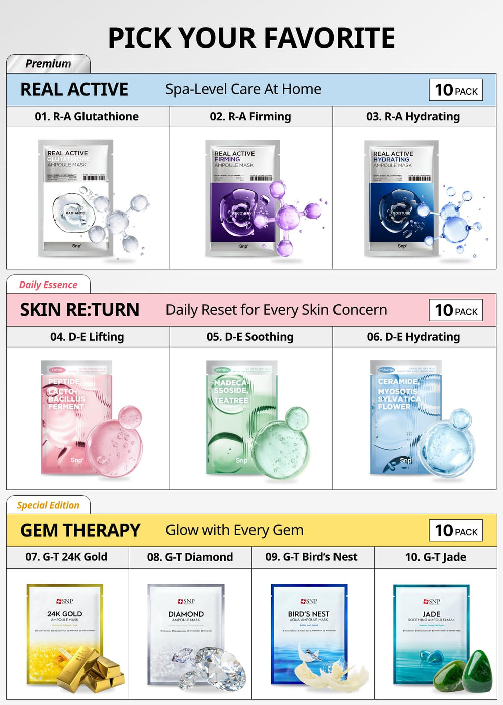SNP 1000mg Collagen 24K Gold Ampoule Sheet Mask application demonstrates close adherence for effective hydration.