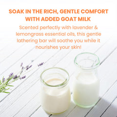 Soak Street Real American Soap cold process station showing artisanal method
