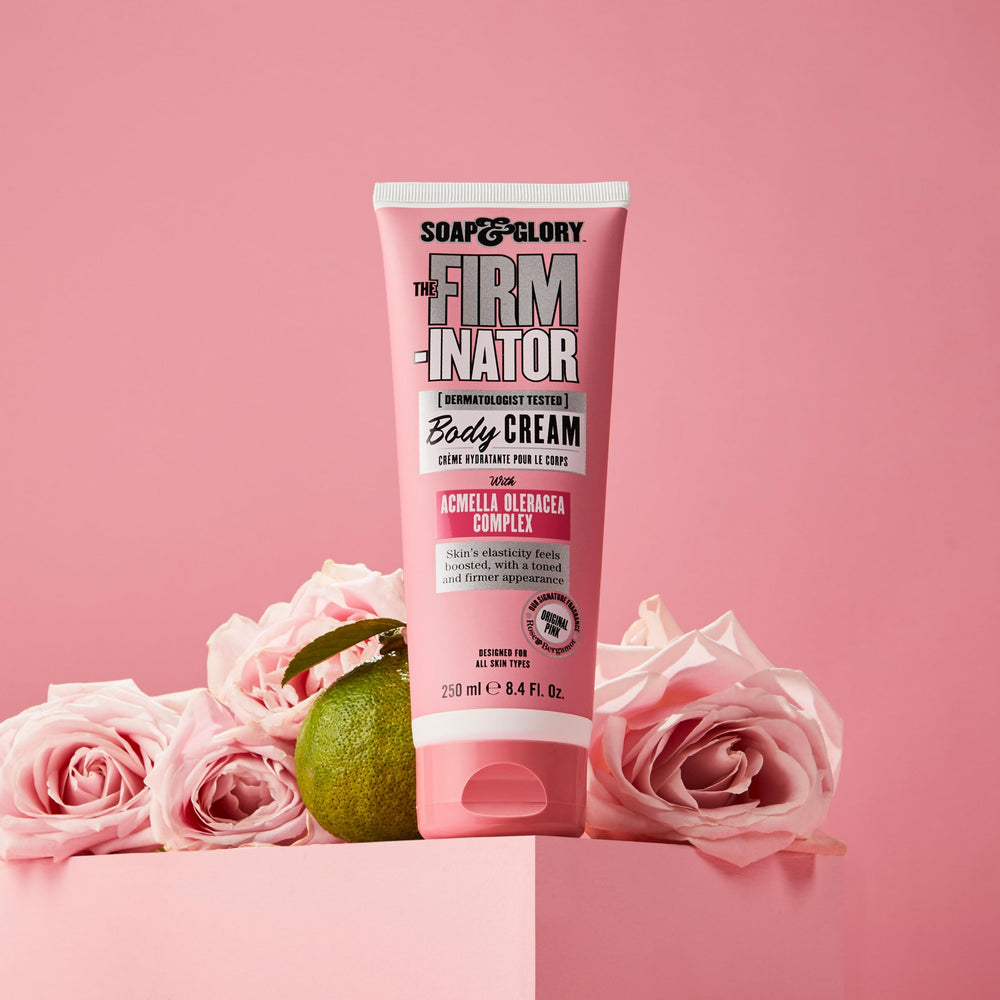 Soap & Glory Shea butter zoom emphasizing deep moisturization.