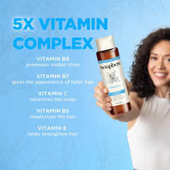 Soapbox Argan Conditioner hair softness image conveys silkier, frizz-taming results.