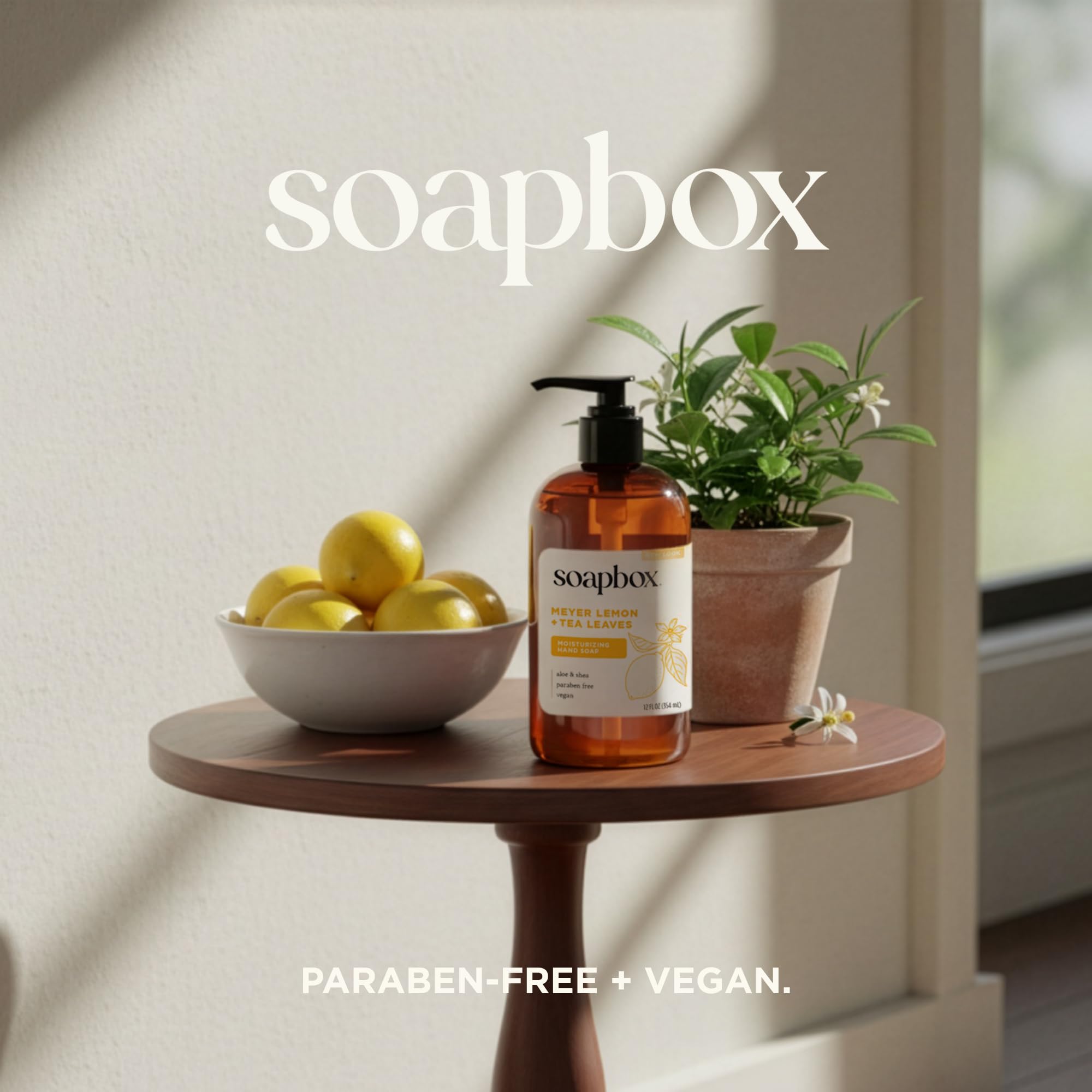 Soapbox hand soap is suitable for kitchen and bathroom tasks