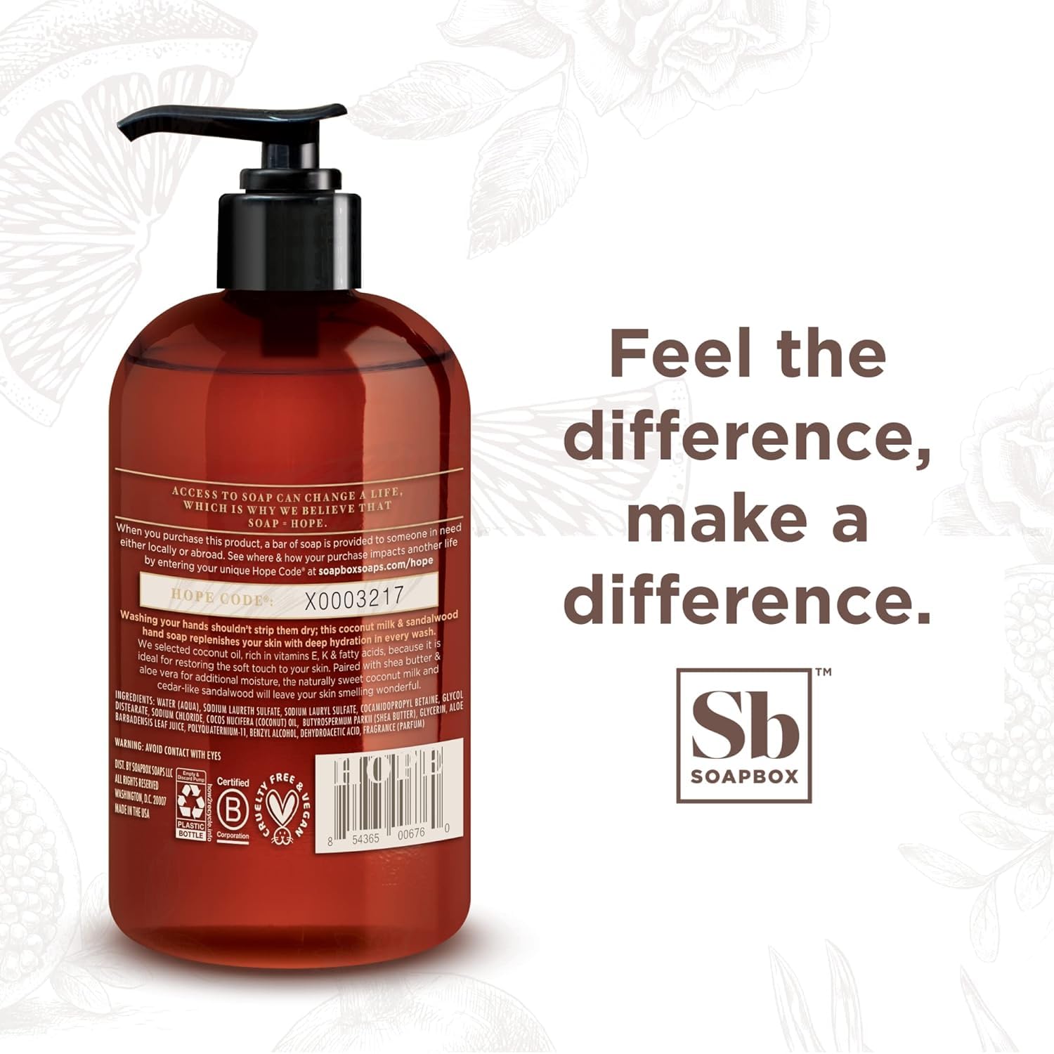 Soapbox three-bottle pack encourages daily cleansing