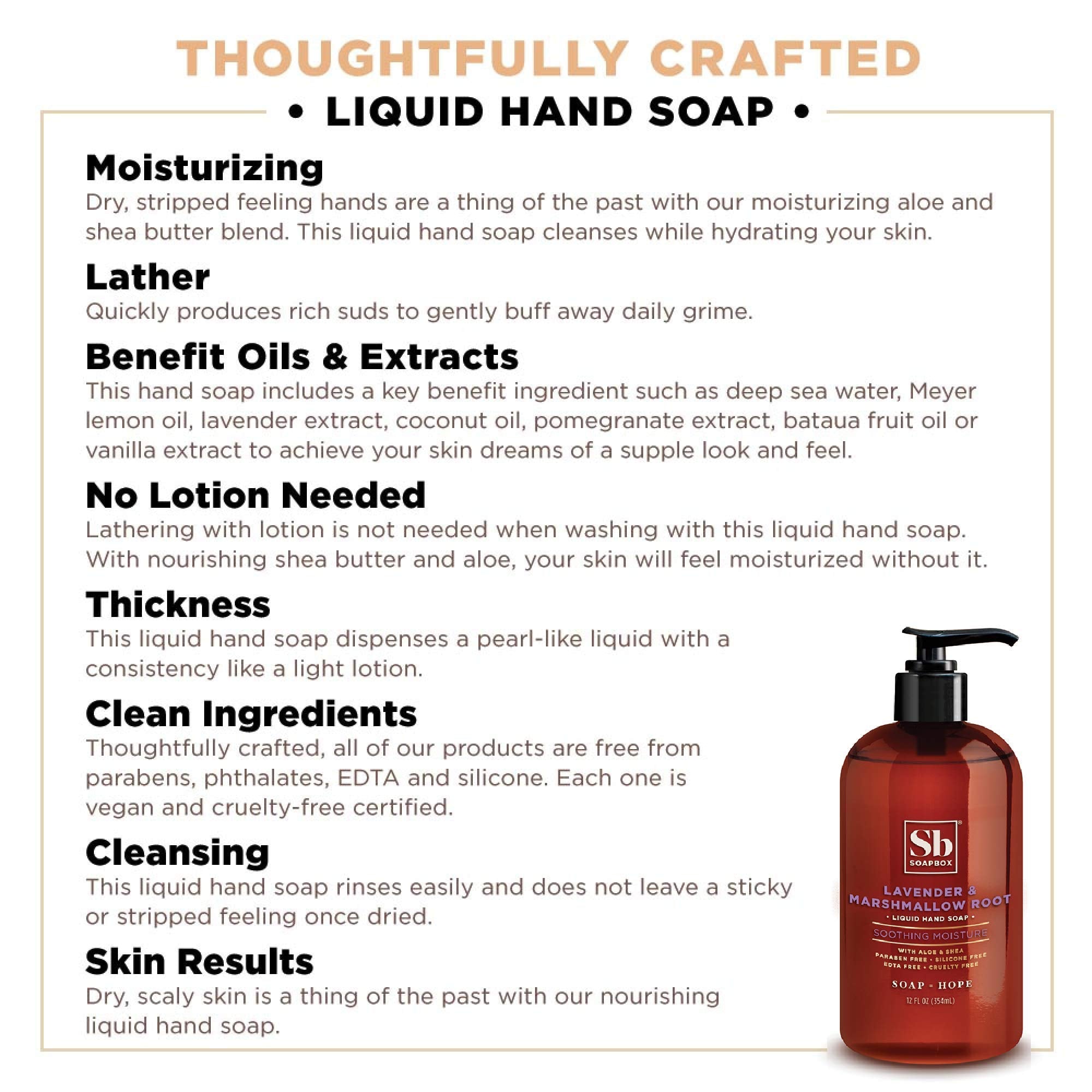 Soapbox vegan cruelty-free formula appeals to conscious shoppers