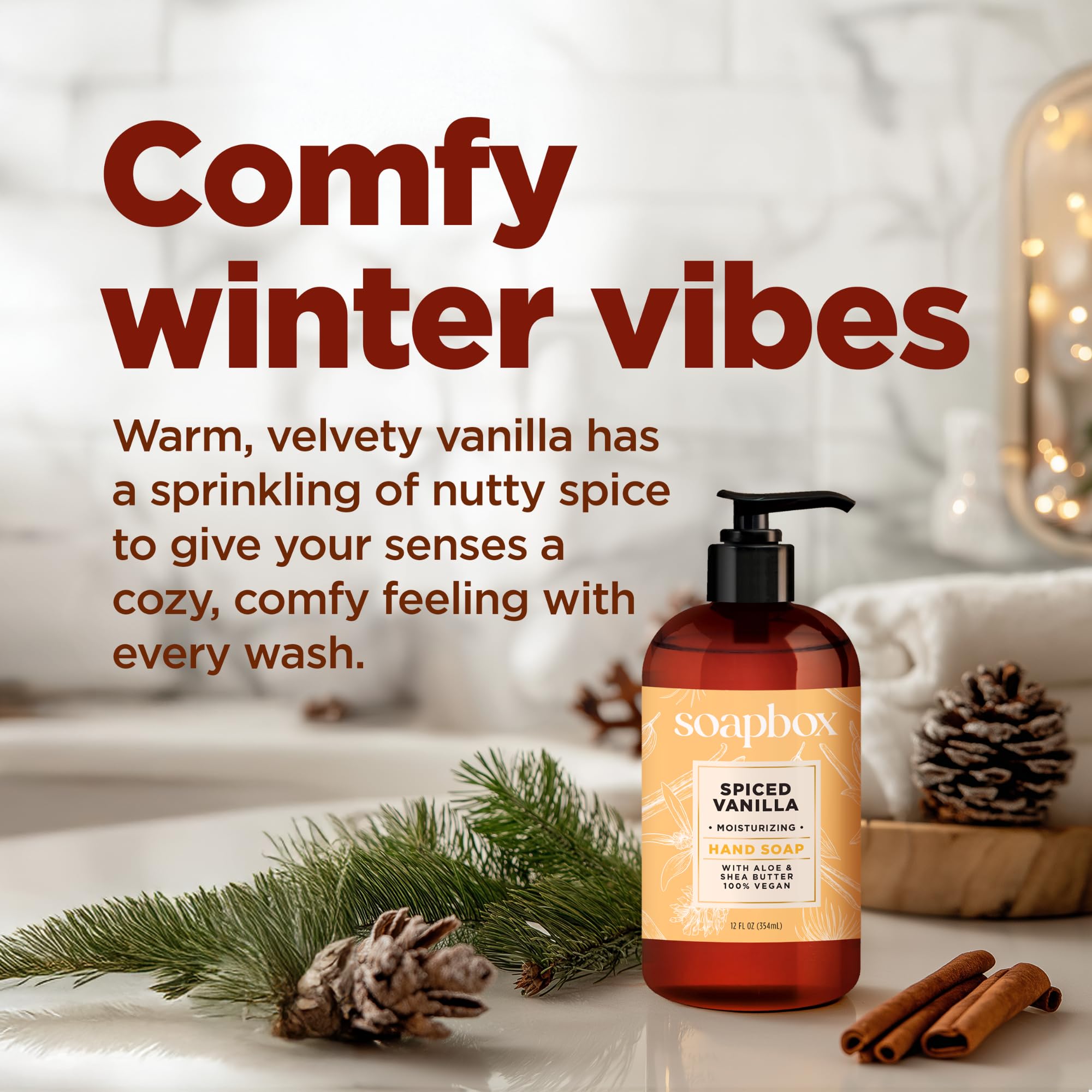Soapbox Pack four bottles—great value for bathrooms and kitchens.