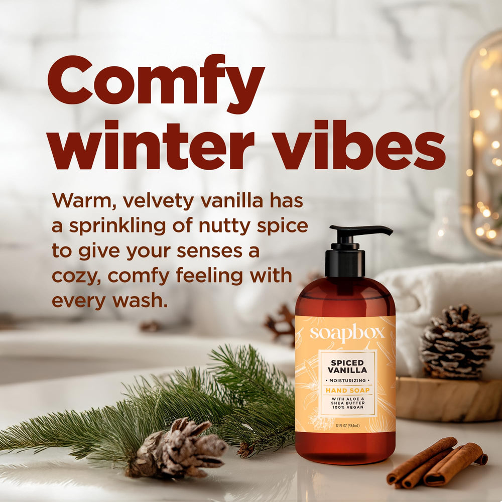 Soapbox Pack four bottles—great value for bathrooms and kitchens.