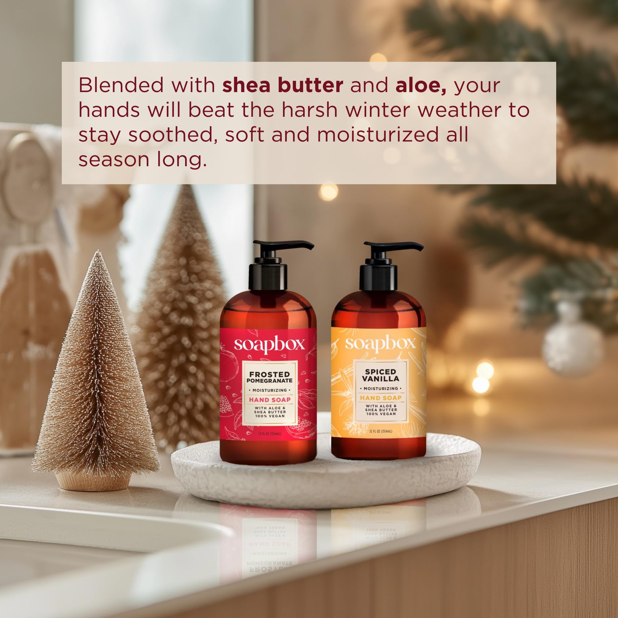Soapbox Vegan and cruelty-free formula—gentle on skin.