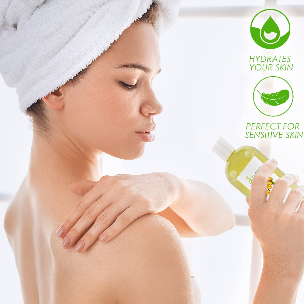 Soapeauty Argan Oil close-up texture highlights natural richness ideal for hydrating skin.