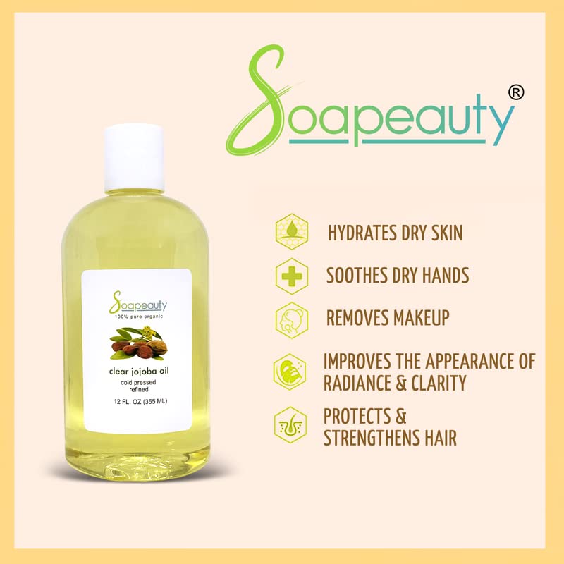 Soapeauty Clear Jojoba Oil on hair treatment for shine