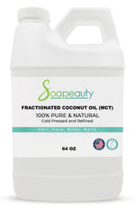 Soapeauty fractionated coconut oil bottle for easy skin hydration and massage
