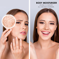 Soapeauty lanolin oil on skin demonstrates rich moisturization for daily care.