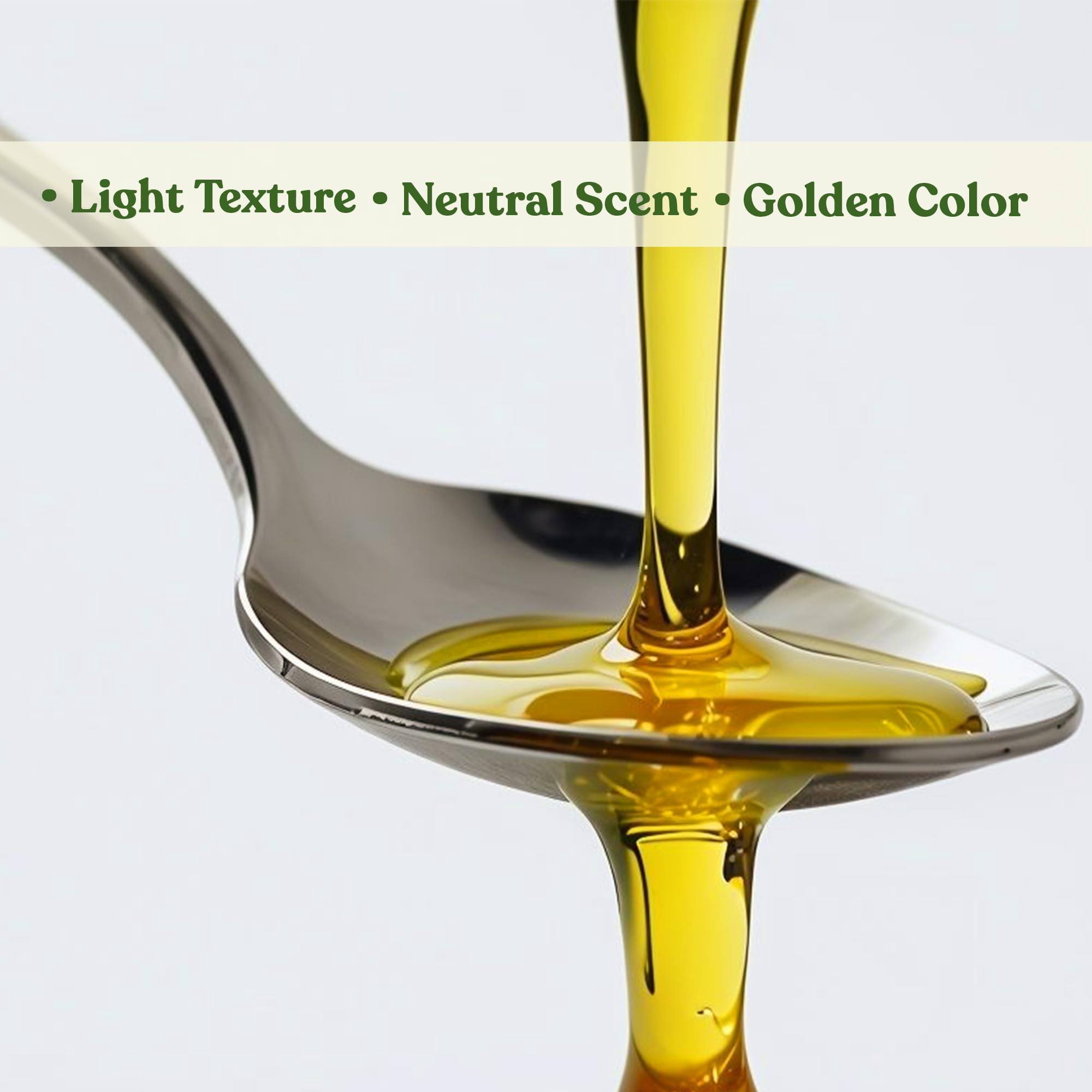 Soapeauty palm oil spoon image hints at smooth textures for lotions.