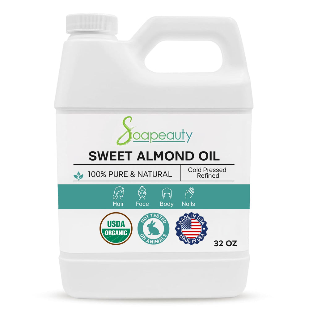 Soapeauty Sweet Almond Oil bottle for skin hydration