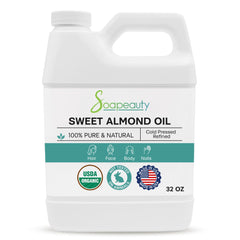 Soapeauty Sweet Almond Oil bottle for skin hydration