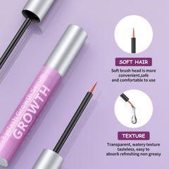Vegan and cruelty-free badge indicating ethical eyelash care