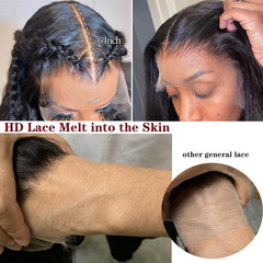 soeyrkke wig pre-plucked hairline for natural-looking parting