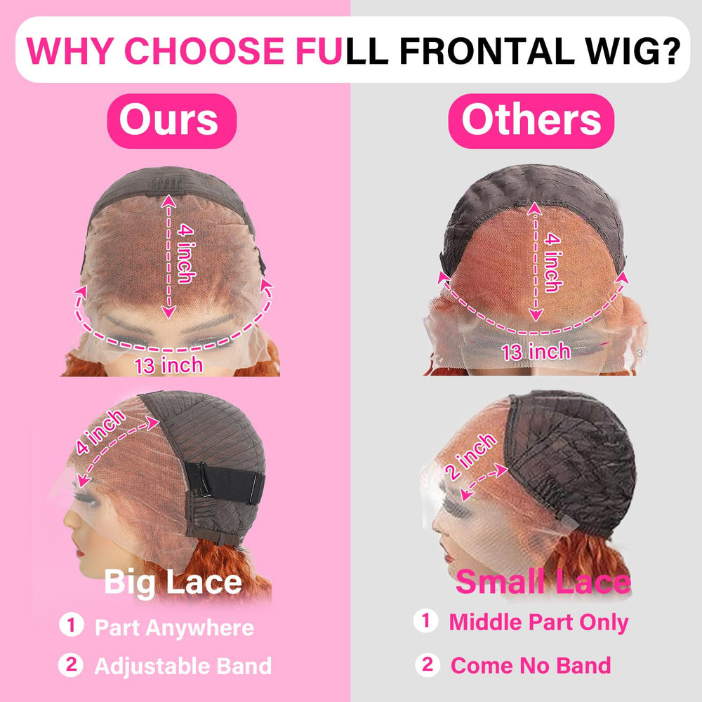 SOEZ 13x4 lace front wig with Swiss lace blends invisibly for a seamless hairline.