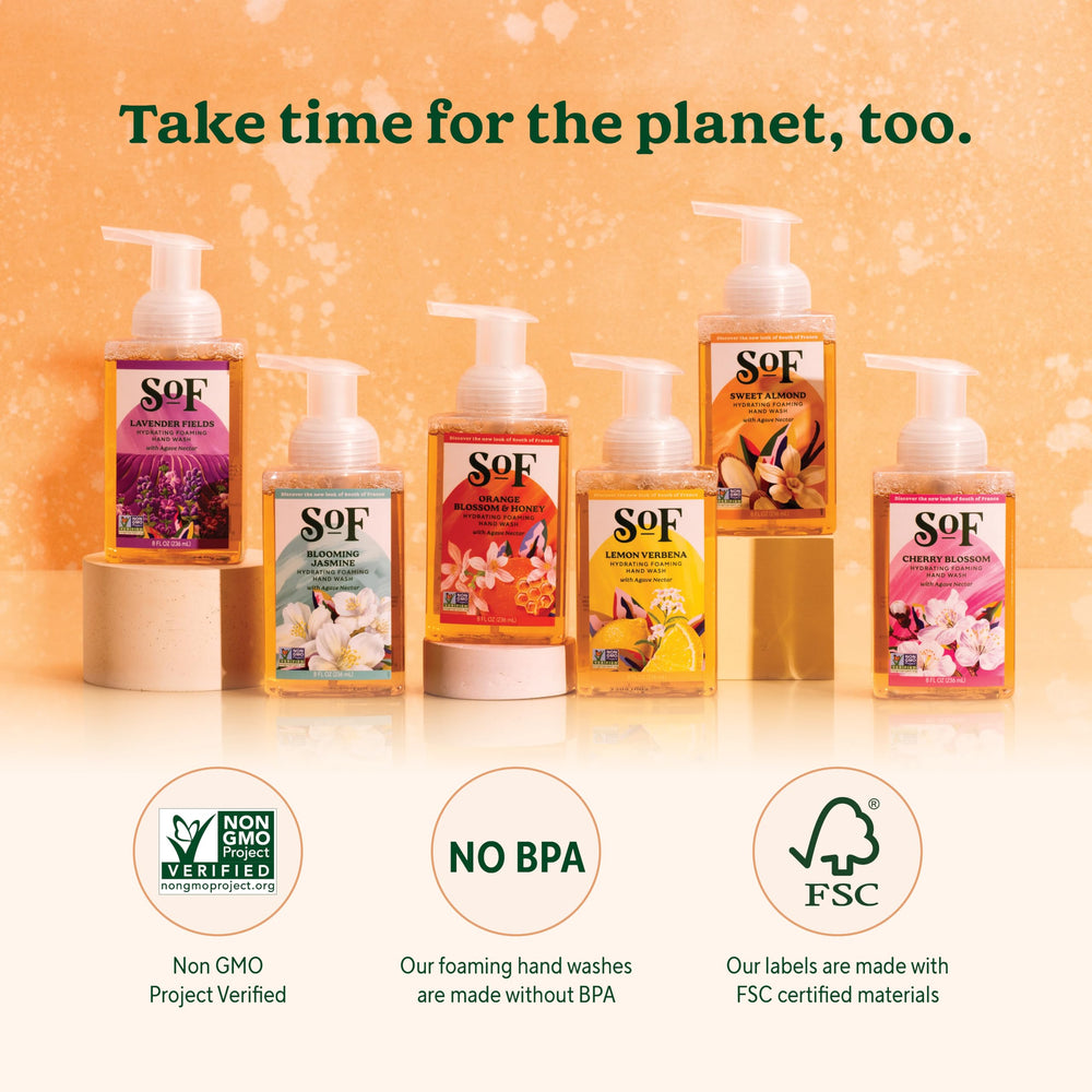 SoF 3-pack display highlights savings and convenient daily hand care