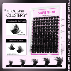 SOFENIDA D-curvature clusters deliver natural, 3D volumizing effect