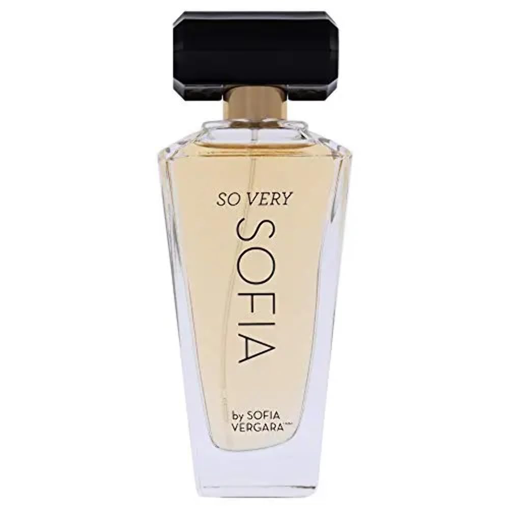 Sofia Vergara So Very Sofia bottle closeup conveys premium look and lasting impression.
