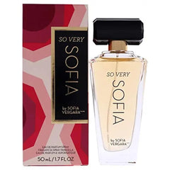 Sofia Vergara So Very Sofia packaging box showcases gift-ready presentation.