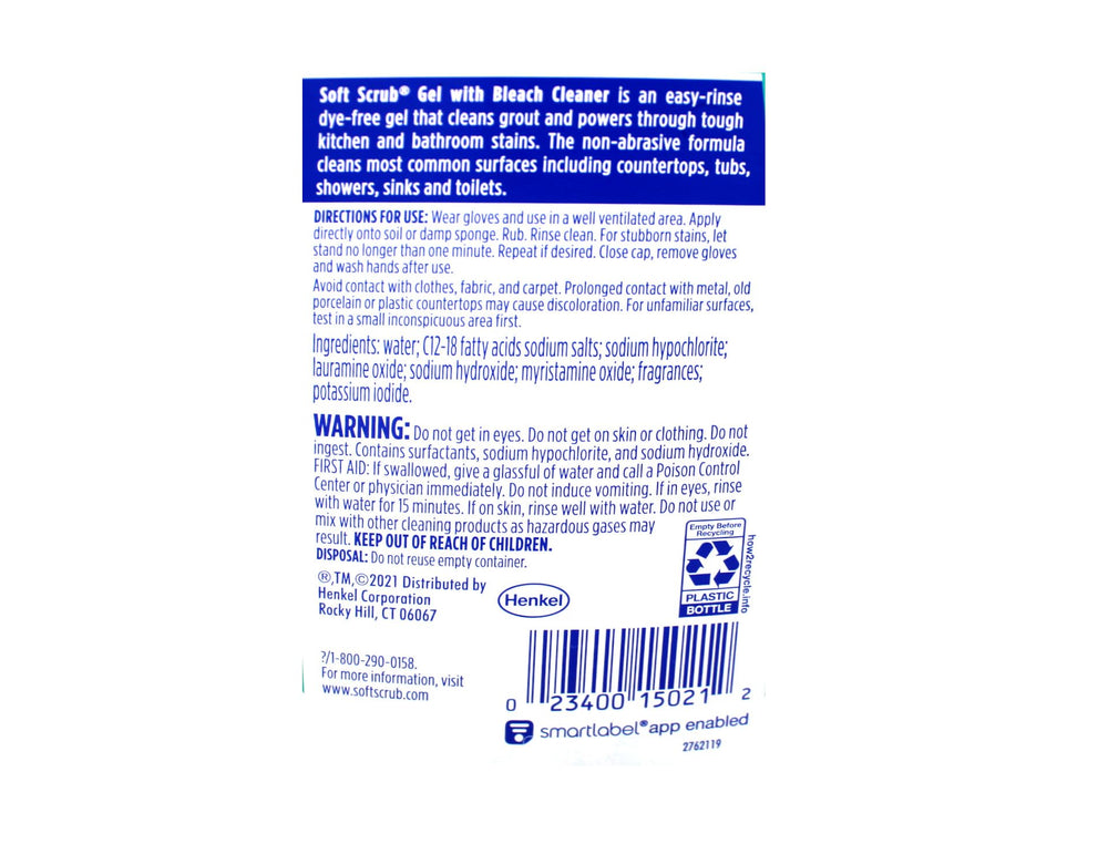 Soft Scrub packaging 2pk box shows value and convenience for multi-room cleaning