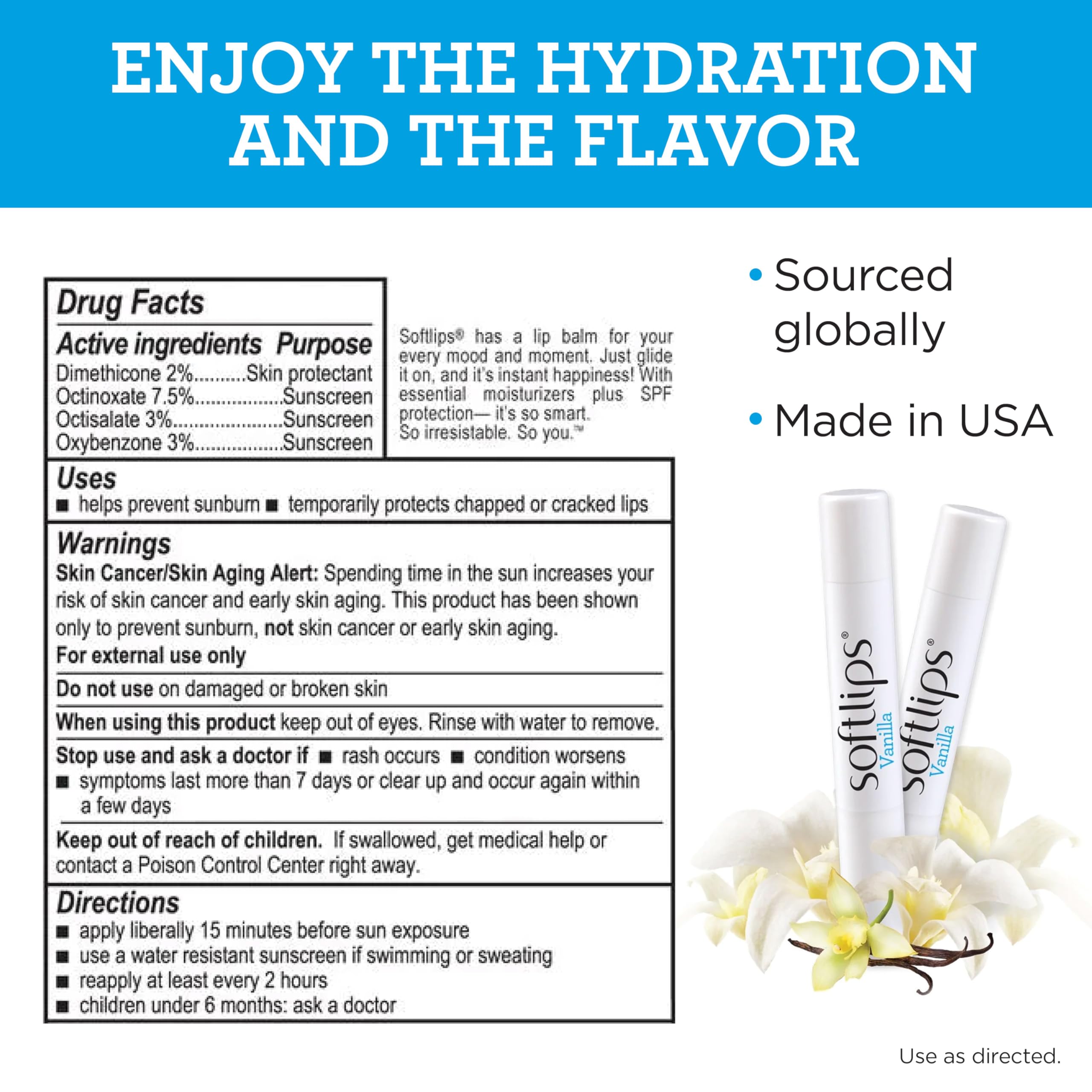 SoftLips on-the-go application in a pocket-friendly design for busy days.