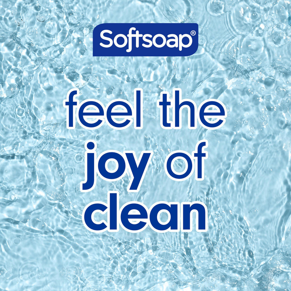Softsoap Hawaiian Luau foam closeup shows rich moisturizing lather