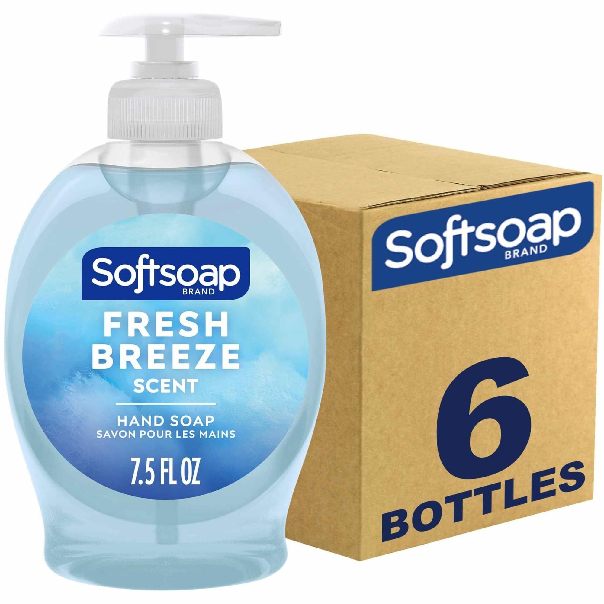 At-kitchen-sink setup showing convenient hand hygiene routine with Softsoap